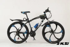 Велосипед на литых дисках стиль БМВ черный