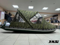 Ходовой комб. (носовой+основной) тент MISHIMO 390 LITE/PRO/LITE DF кмф зеленый (6)