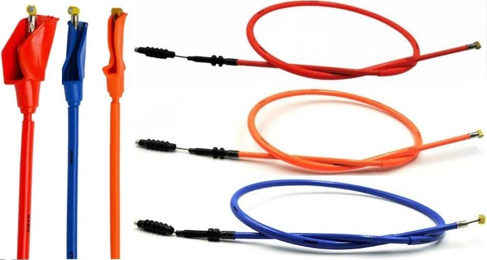 Трос сцепления (L=1245mm) CB250 (красный) ОТОМ