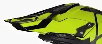 Козырек для шлема JUST1 J32 Youth Swat Hi-Vis зеленый/черный