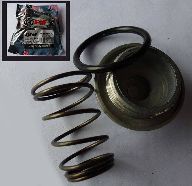 Сливная крышка (крышка масляного фильтра), сетка, пружина, кольцо GY6 139QMB, 152QMI,157QMJ 