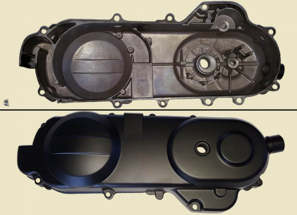 Крышка вариатора колесная база 10" 4Т 139QMB