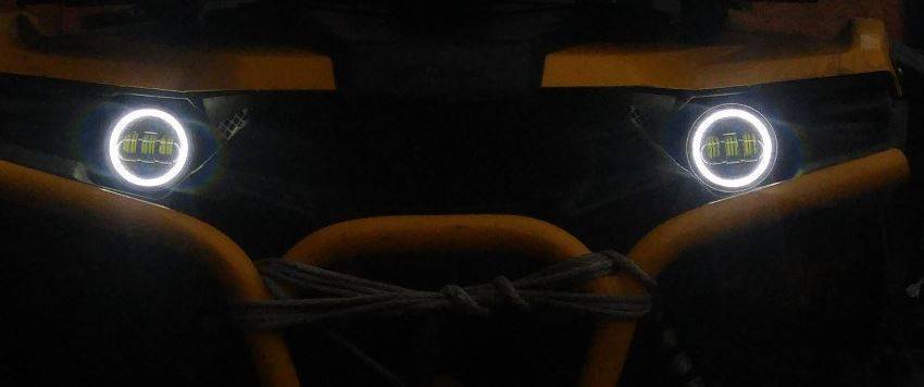 Диодная лента "Ангельские глазки"   габаритного света, d=6 см (БЕЛЫЙ)