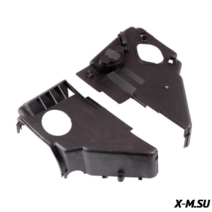 Кожух цилиндра 152QMI,157QMJ (компл.2шт) (верх.часть)