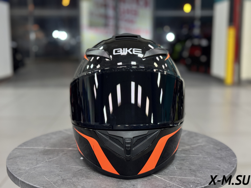 Шлем интеграл HETOSHI XD1-89 цв. Черно-оранжевый р.L