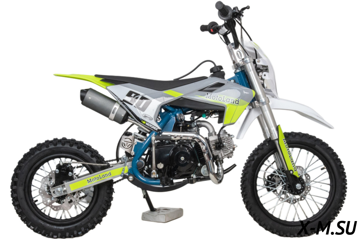 Мотоцикл MOTOLAND (МОТОЛЕНД) TCX125 E 14/12 + фара зеленый
