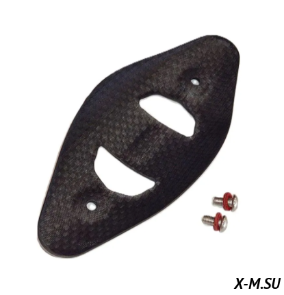 Щиток защитный карбоновый выхлопной трубы PROMAX DAIKON, INFERNO