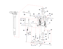 Струбцина (часть 1) 4-Х ТАКТНОГО ПЛМ HIDEA F30FHS