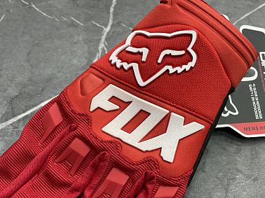 Перчатки взрослые FOX XD2-1 цв. Красный  р. XL