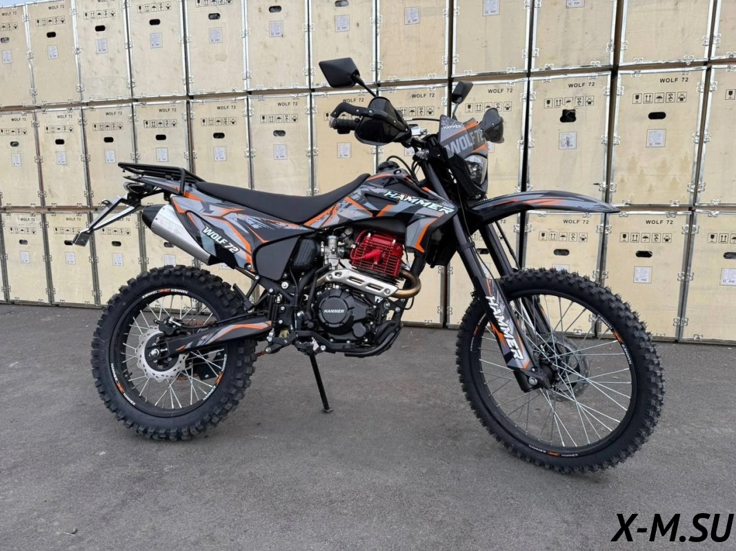 Кроссовый мотоцикл HAMМER WOLF 72 (300cс)