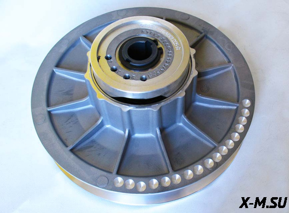 Шкив вариатора ведомый в сборе, ал.сплав 21200-T09-0020,21200-T09D-0000