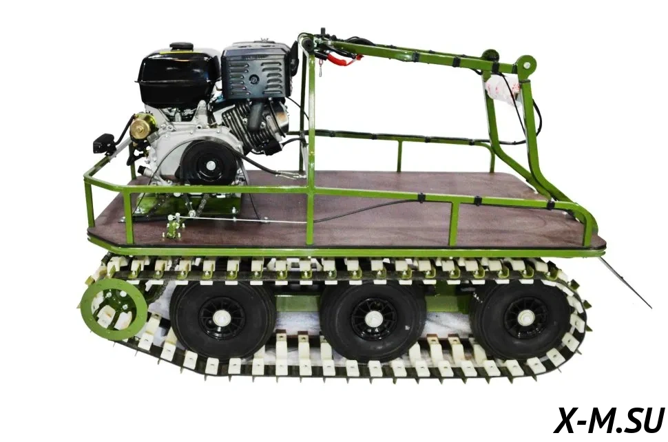 Мотобуксировщик вездеход KOiRA T9 R (понижающий редуктор)