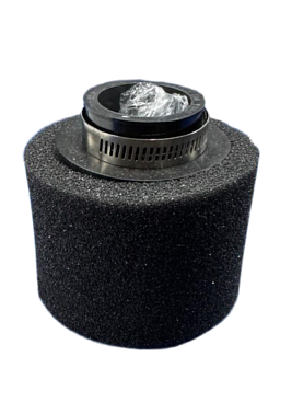 Фильтр нулевого сопротивления (прямой) d-45 мм черный