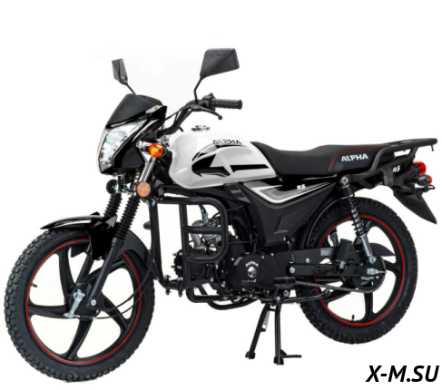 Мопед MOTOLAND (МОТОЛЕНД) Альфа RS 11 (LM48-B) черный (А)