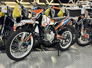 Кроссовый мотоцикл KAYO K1 250 MX 21/18 Белый