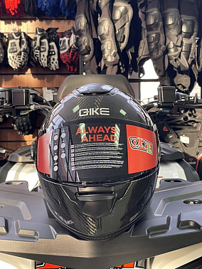 Шлем интеграл HETOSHI DOT CARBON FIBER XD1-472 цв.Черный р. XL