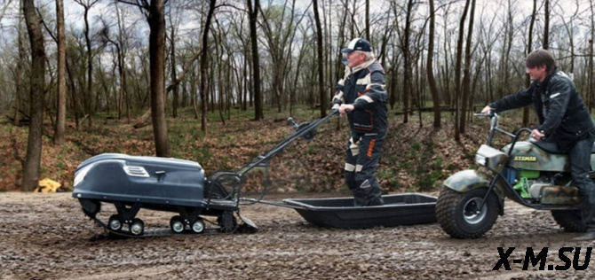 Мотобуксировщик LEBEDEV MOTORS LVR500