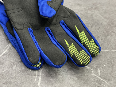 Перчатки взрослые FOX XD2-1 цв. Синий  р. L