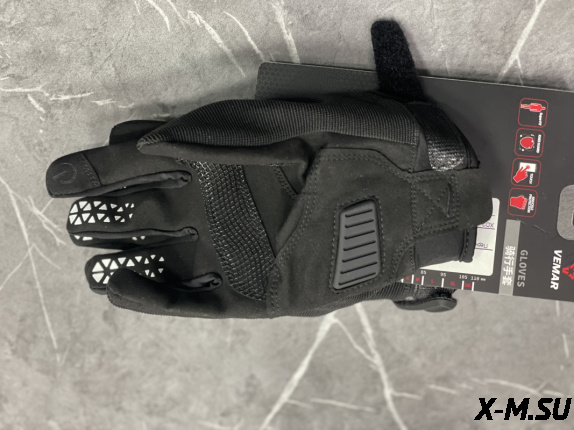 Перчатки взрослые VEMAR XD2-116  цв. Черный с белым  р. XS