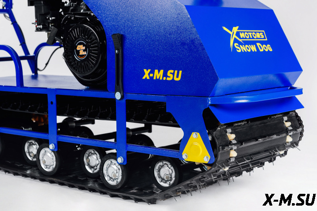 Мотобуксировщик SNOW DOG 20 с эл. запуском (DINKING)