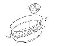 Колпак 4-Х ТАКТНОГО ПЛМ PARSUN F30FW
