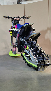 Гусеничный комплект SNOWRIDER SR120 TXR 2026 (гусеничный блок, трак, лыжа) для эндуро и кросс. мото