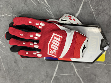 Перчатки взрослые 100% XD2-11 цв. Красный р. L