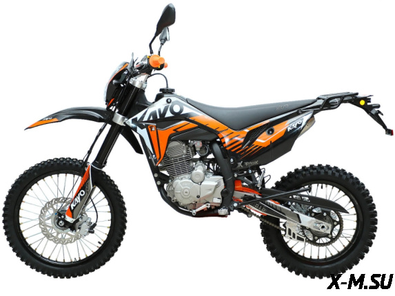 Мотоцикл кроссовый KAYO T4 300 ENDURO PR 21/18 (2024 г.) ПТС