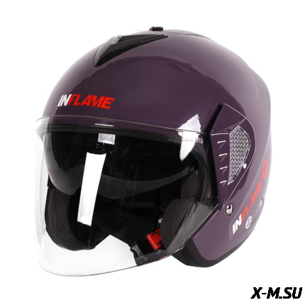 Шлем открытый INFLAME PALADIN моно, аметист