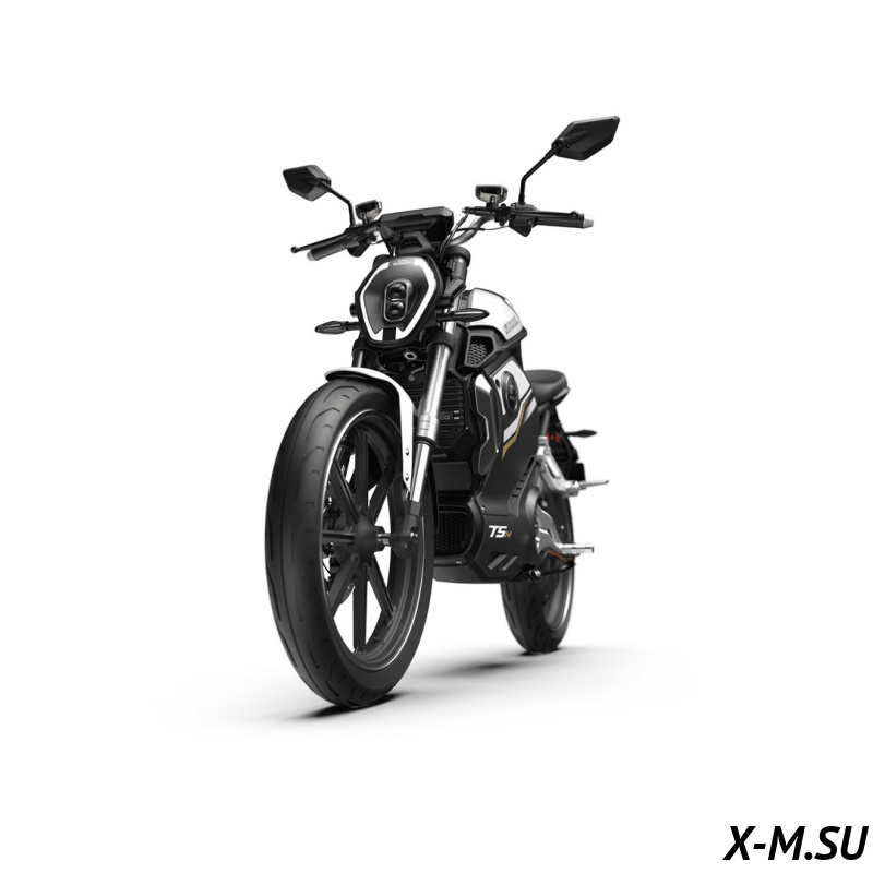 Электромотоцикл WHITE SIBERIA SUPER SOCO TSX (Черный)