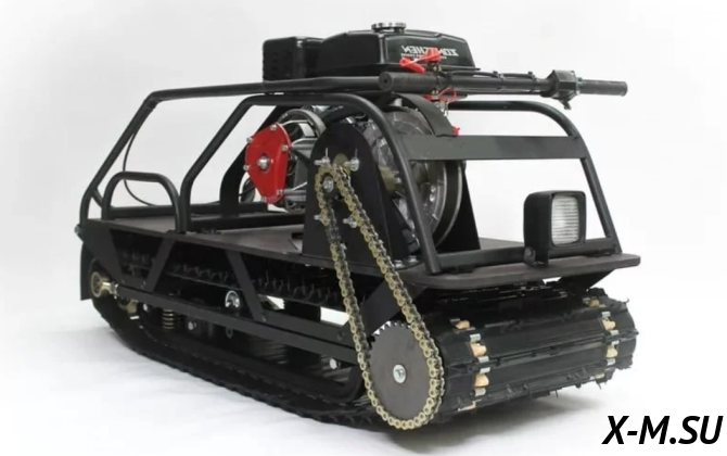 Мотобуксировщик НОРКА 500 STANDART 20 л.с.