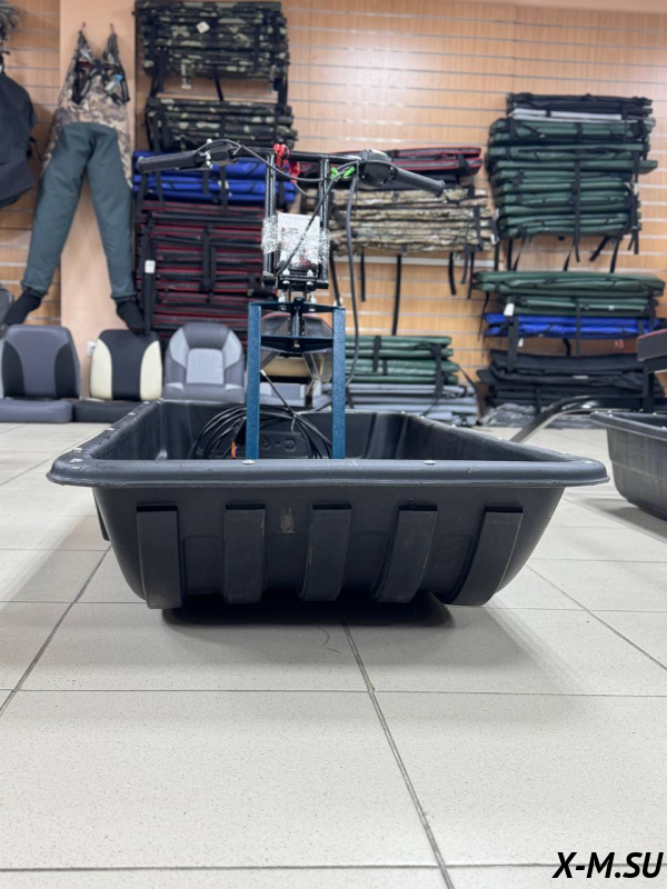 Модуль толкач IKUDZO TERRAIN  (600 гусеница, усилен, с подогревом ручек) Цв. Черно-синий