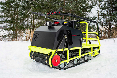 Мотобуксировщик Бурлак ХОЗЯИН-1 (капот ткань)