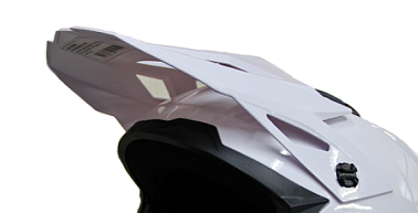 Козырек для шлема ATAKI MX801 Solid белый глянцевый