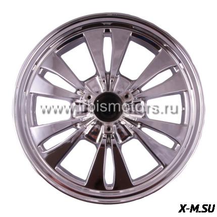 Диск колесный R13 перед/зад 3.50-13 (торм. диск. 3x67 /диск. 3x67) хром (пара)