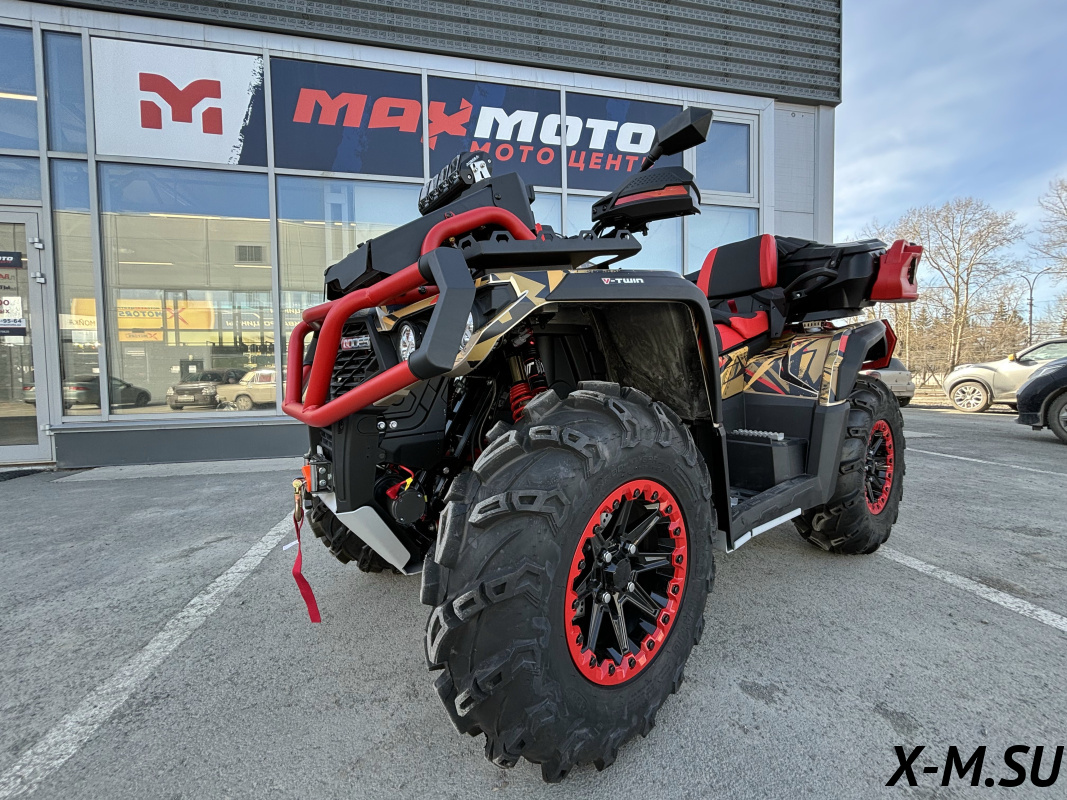 Квадроцикл AODES PATHCROSS MAX 1000 MUD PRO XE LCD двухместный (RATTLESNAKE)