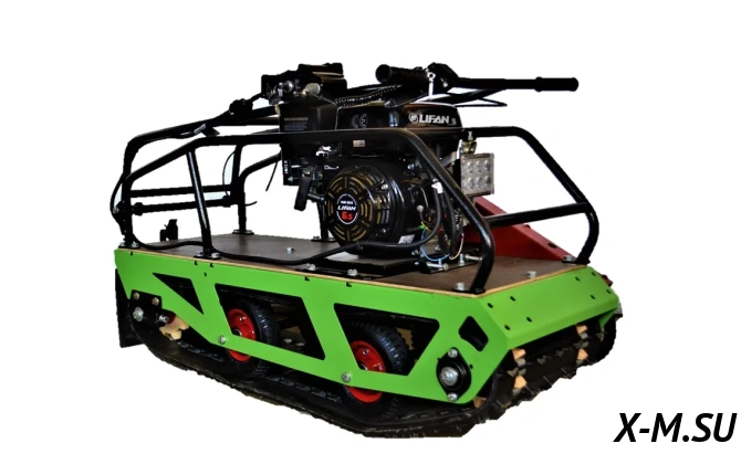 Мотобуксировщик БТС «МАЛЕК»  380/7  БЕЗ э/зап. LIFAN/LONCIN (60 Ватт)