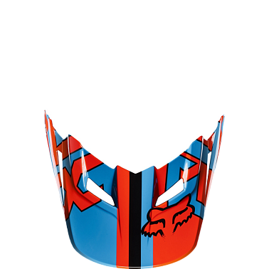 Козырек к шлему подростковому Fox V1 Falcon Youth Helmet Visor Black/Orange