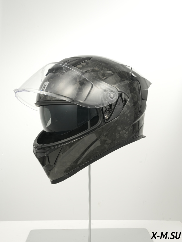 Шлем интеграл карбоновый HETOSHI FF936S CARBON GLOSSY 12K FORGED р.XXL