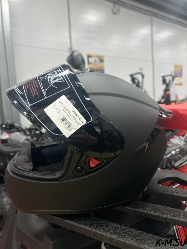 Шлем интеграл HETOSHI XD1-237 цв. Темно-серый  р. S