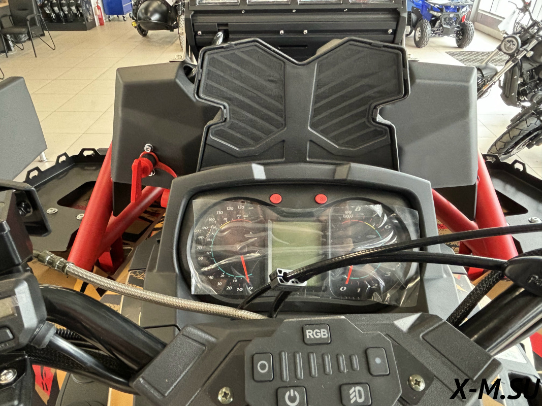 Квадроцикл AODES PATHCROSS MAX 1000 MUD PRO XE LCD двухместный (RATTLESNAKE)