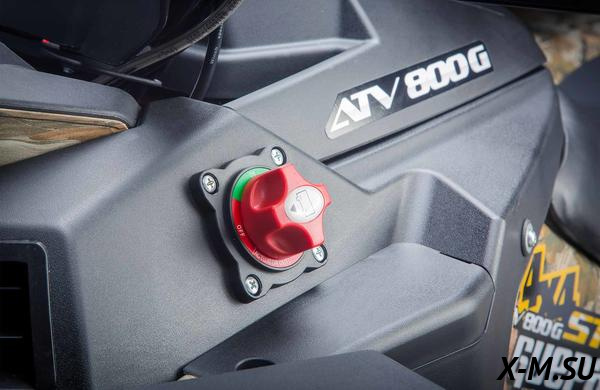 Квадроцикл STELS ATV800 (FF) ГЕПАРД 2.0 K01 EPS GN