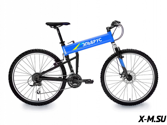 Велосипед С.МОТО ЭЛЬБРУС 21 ск. складной горный GX26A667