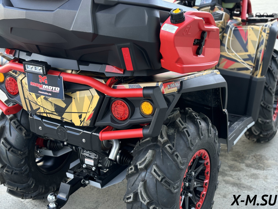 Квадроцикл AODES PATHCROSS MAX 1000 MUD PRO XE LCD двухместный (RATTLESNAKE)