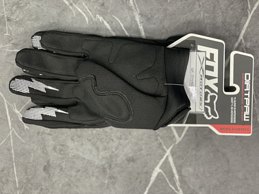 Перчатки взрослые FOX XD2-1 цв. Черно-белый  р. S