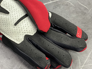 Перчатки взрослые 100% XD2-11 цв. Красный р. L