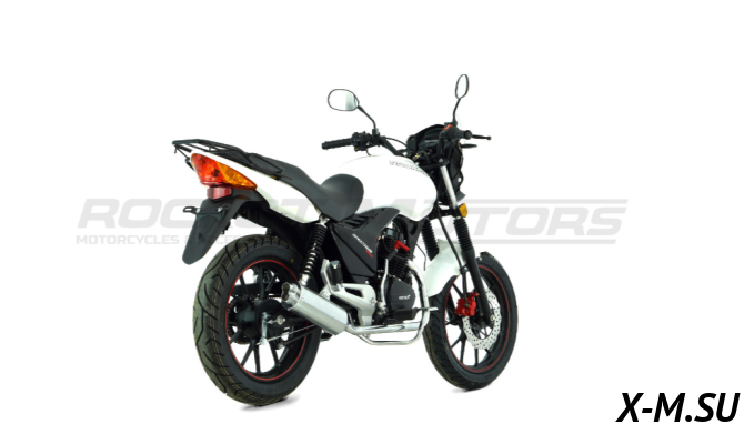 Мотоцикл дорожный ROCKOT SPECTRUM 150 (белый глянцевый, ЭПТС)