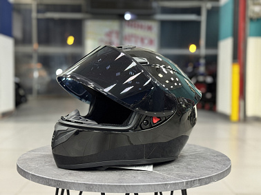 Шлем интеграл HETOSHI XD1-91 цв. Черный глянцевый  р. XL 