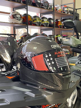 Шлем интеграл HETOSHI DOT CARBON FIBER XD1-472 цв.Черный р. XL