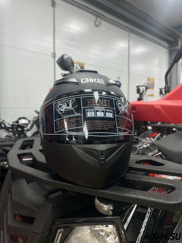 Шлем интеграл HETOSHI XD1-237 цв. Темно-серый  р. XXL